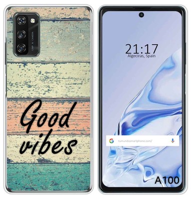 Custodia + 2 Pellicole Vetro Temperato Per Blackview A100 - Cover Morbida In Silicone TPU Nero, Protezione Antiurto - CX10
