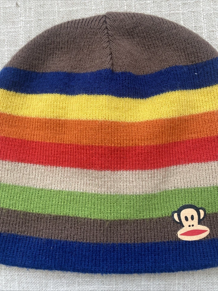 Gorro Paul Frank for Target Youth Monkey multicolor a rayas Foto 3 de 4