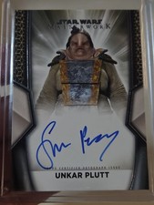 2015 Topps Star Wars Masterwork Autographs Gallery 55