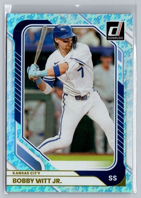 2026 Donruss #67 Bobby Witt Jr. Rockets Blue Parallel