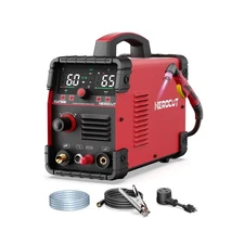 Plasma Cutter, 65Amps HEROCUT Plasma Cutter Machine CUT65i, Non-Touch Pilot A...