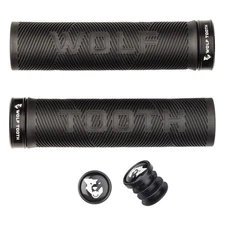 Wolf Tooth Components Echo Lock-On Grip Set - Blk/Blk