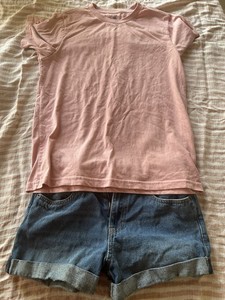 Girls outfit size 14/16 by Levi & Wonder Nation