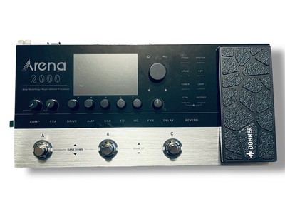 DONNER Arena 2000 マルチエフェクター Donner Arena 2000 Multi-Effect Guitar Pedal AMP Modeling