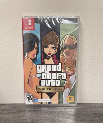 Grand Theft Auto: The Trilogy GTA - The Definitive Edition - Nintendo Switch NEW