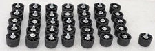 (Lot of 36) Rubber Feet w/ Screws For Electronic Equipment Amps etc. .8x.9x.6 in