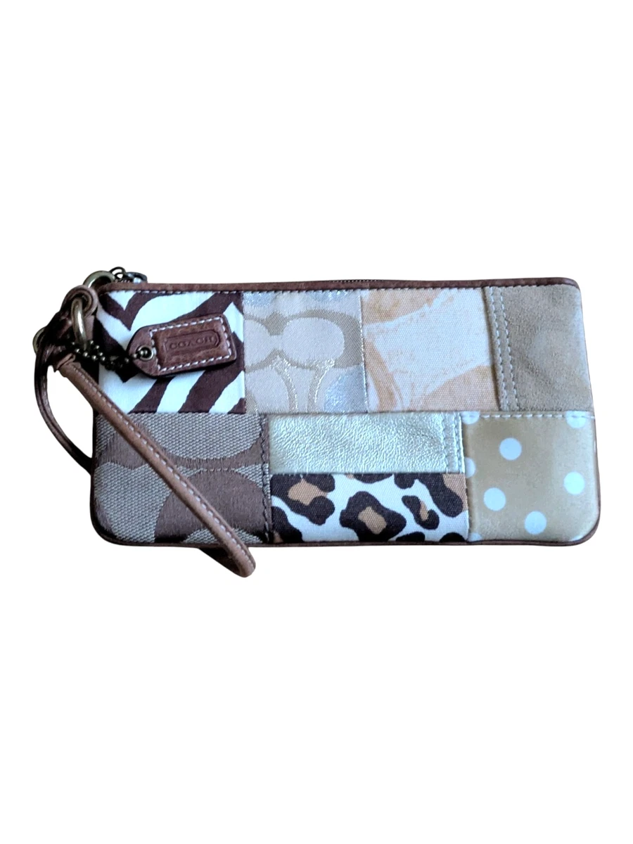 Coach Patchwork Leather Exterior Mini Bags & Handbags for Women