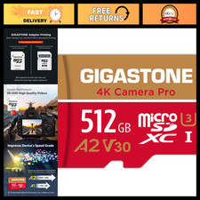 512GB Micro SD Card - 4K UHD, A2 V30, 150MB/s R/W, Ideal for Smartphones & Actio