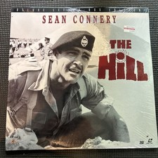 THE HILL (1965) SEAN CONNERY 007 *RARE WIDESCREEN LaserDisc 💿 SEALED OOP