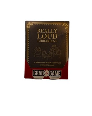 Really Loud Librarians Grab & Game Edition by Exploding Kittens Sealed Used