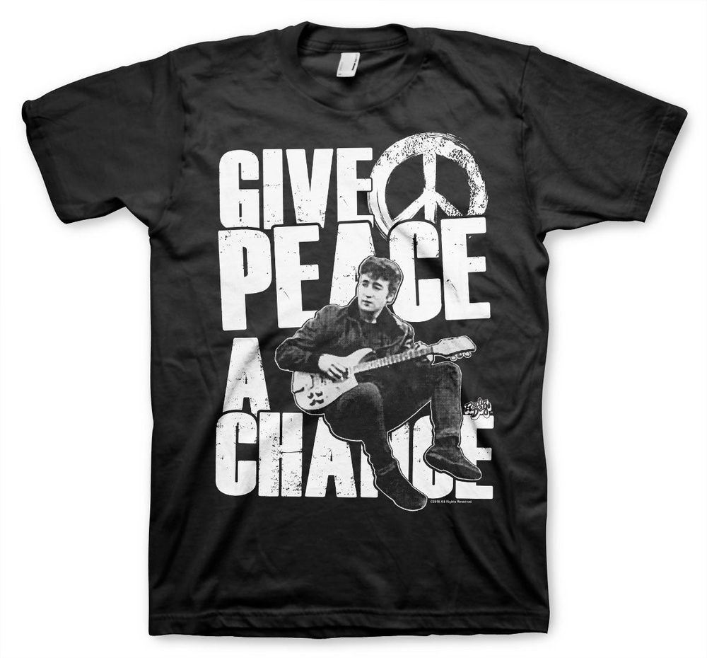 Beatles John Lennon Give Peace A Chance Big Tall T-Shirt RD-1-FAB006-H13-12 6790₽