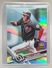 Trea Turner 2017 Topps Chrome #194 Refractor