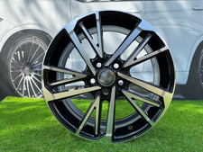 4X R17 Pouces 5X114.3 Jantes Noires Poli Style Toyota Camry: S'adapte À Avensis
