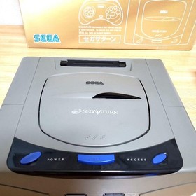 SEGA Sega Saturn Console With original box Controller Power Cord AV Cable