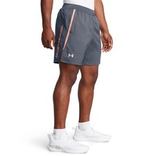 Image of UNDER ARMOUR Men's Blue Launch Texture Shorts Medium BNWT C3015