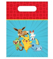 Uitdeelzakjes Pokemon - 6St. Neu