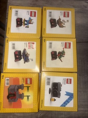 Lego Yellow Reward Sets Lot Of 6
