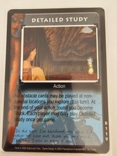 Tomb Raider CCG B119 - Detailed Study - Big Guns Rare Card