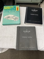 SUNBEAM ALPINE, RAPIER AND SINGER WORKSHOP MANUALS