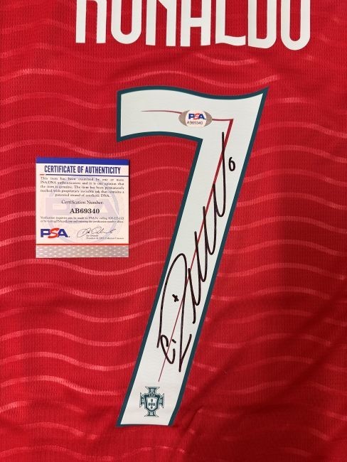 CRISTIANO RONALDO Signed Portugal 2026 World Cup Jersey PSA DNA cristiano-ronaldo-signed-portugal-2026-world-cup-jersey-psa-dna