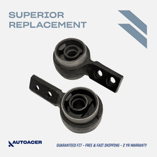 AUTOACER - 2pc Front Lower Control Arm Bushings W/Brackets for BMW E46 325 330xi