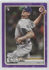2020 Bowman Purple 44/250 Michel Baez #42 0nr3