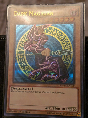 Konami Yu-Gi-Oh! English Holo/Foil 8 Card Lot Dark Magician/Toon DUSA SDY BPT