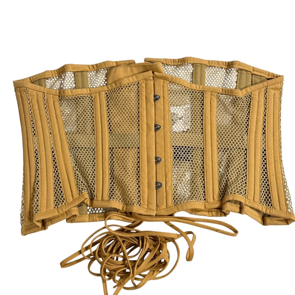 Corsé Huerto Vara de Oro Malla Waspie Bajo Busto Corsé Talla 36 Foto 4 de 4