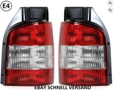2x HECKLEUCHTE RÜCKLEUCHTE RÜCKLICHT VW TRANSPORTER T5 BUS 03-15 L+R E-mark