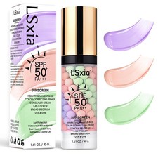 3 In 1 Primer for Face Before Makeup, SPF 50, Tinted Moisturizer Sunscree