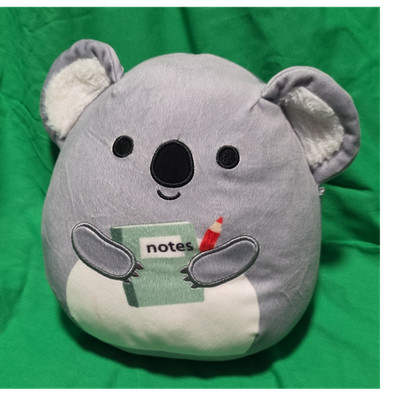 Kellytoy Squishmallows Gray White Koala Plush Small 6-14in Washable Ages 3+