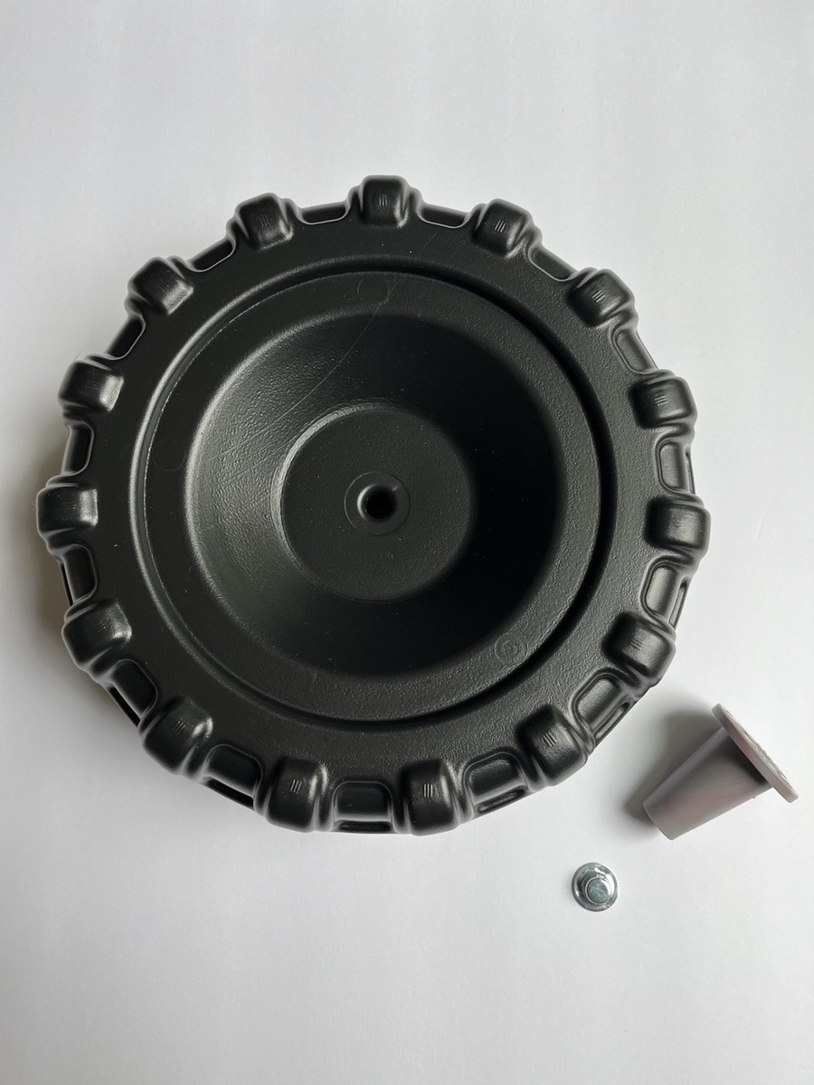 New! Little Tikes Cozy Truck Replacement Part Black Wheel w. Axel