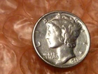 1941 Mercury Silver Dime #2