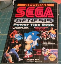 Sega Genesis Official Power Tips Prima Strategy Guide Book   Neil West🔥🔥