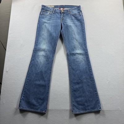 Lucky Brand Lil Lavish Bootcut Jeans Womens 10/30 Blue Med Wash Stretch Denim