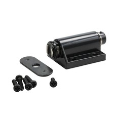 Magnetic Kitchen Cabinet Furniture Door Touch Push to open Latch Catch Black