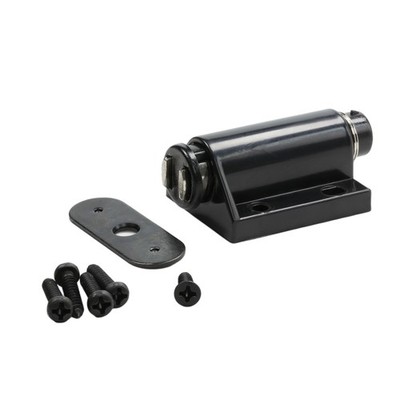 Magnetic Kitchen Cabinet Furniture Door Touch Push to open Latch Catch Black