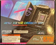 [NO ANTENNAS] MSI MPG X870E CARBON WIFI AM5 AMD DDR5 X870E ATX Motherboard