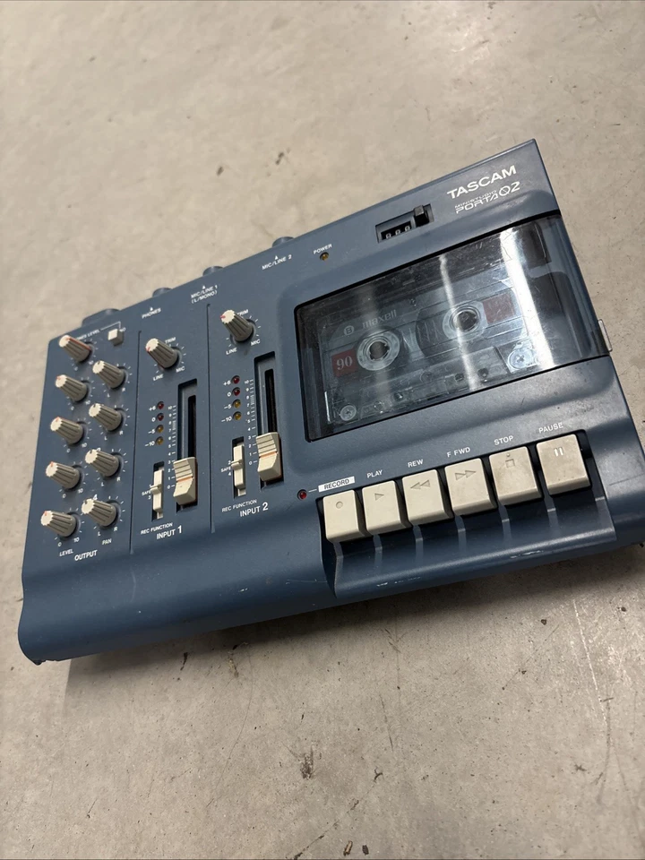 Tascam Porta02 MKII Ministudio Analog Cassette Recorder - Image 2 of 4