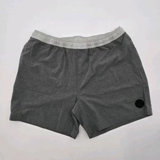 Chubbies Shorts Mens XL 5.5 Inch Gray White Gym Swim Unlined Hybrid Two Tones
