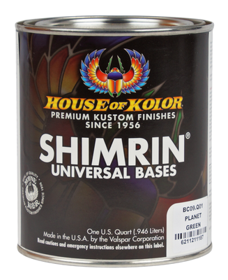 House of Kolor C2C-BC09 Planet Green Shimrin Metallic House of Kolor C2C-BC09 Planet Green Shimrin Metallic