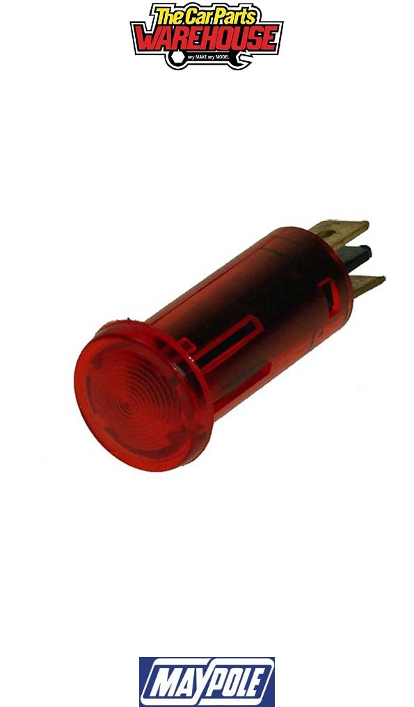 Maypole 269B  AWSL Red Panel Lamp