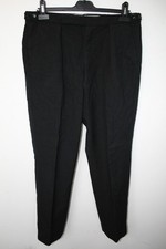 Vintage Daks black/grey heavy wool dress trousers W 36 L 28 mod classic revival