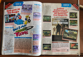 Sega Visions Magazine August/September 1994 Fahrenheit Sega 32x Cover Clayfighte