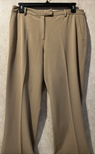 Brooks Brothers 346 Stretch Pants Trousers Brown Dress Slacks Women  s 14