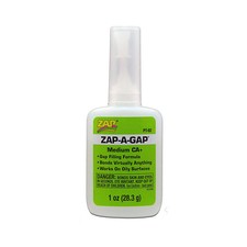 Pacer PT02 Zap-A-Gap CA Cyanoacrylate Super Glue 1 oz