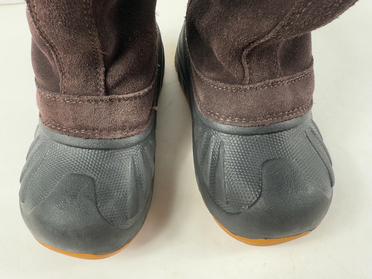 UGG Winter Snow Boots Kids Size 11 Brown Waterproof -20C Shearling