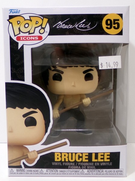2025 Funko Pop! Icons Bruce Lee 95 Shirtless Vinylfigur Neu OVP-image