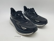 Hoka One One Clifton 9 Men's Size 9 D Medium Running Shoes Black