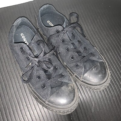 CONVERSE Low Tops Chucks Boy Girl 2 Black Unisex 122 BTS